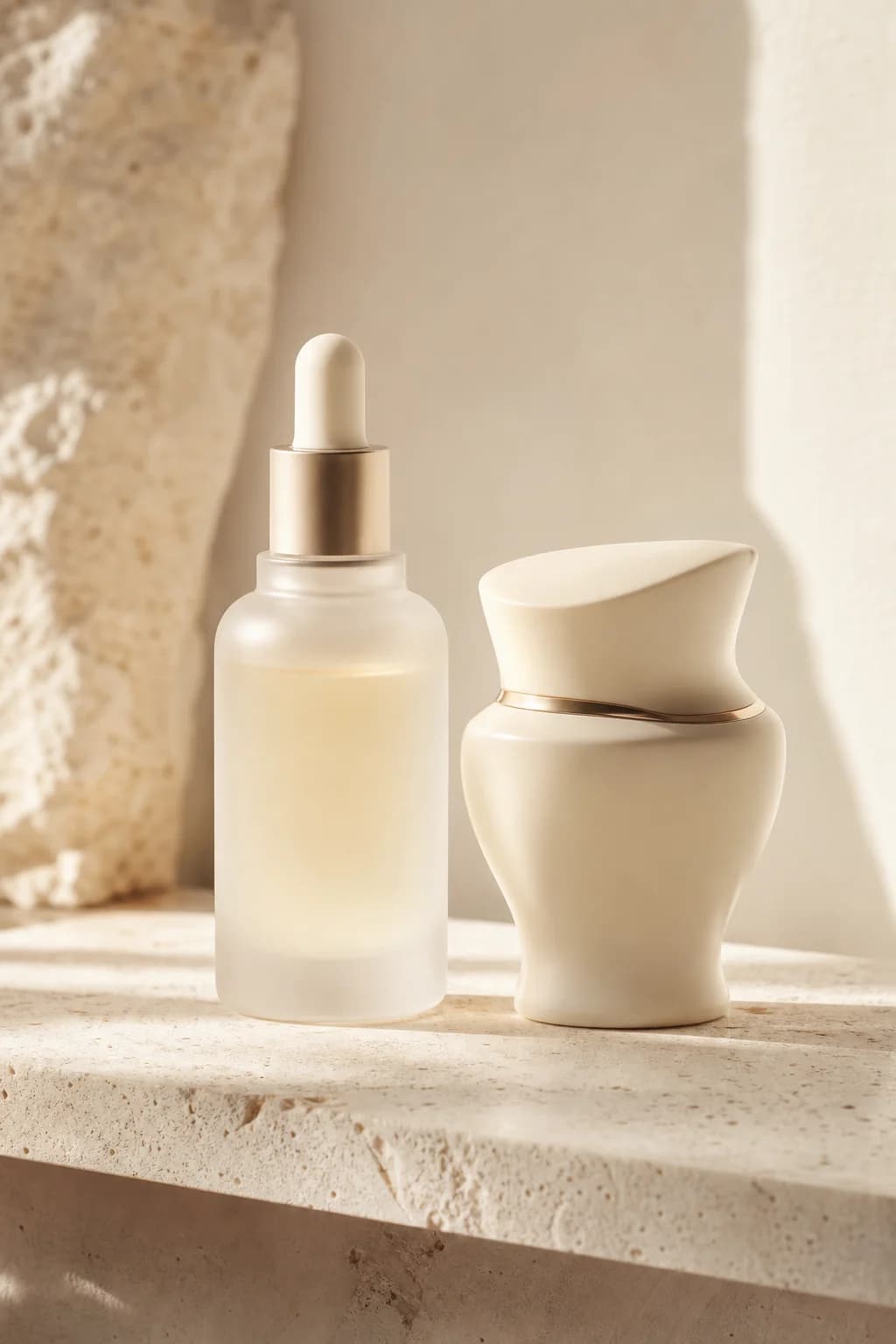 YUNÉEKA skincare editorial still life